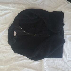 J Crew Fleece Jacket, sz Medium